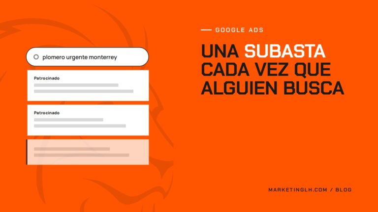 Portada: Una subasta cada vez que alguien busca