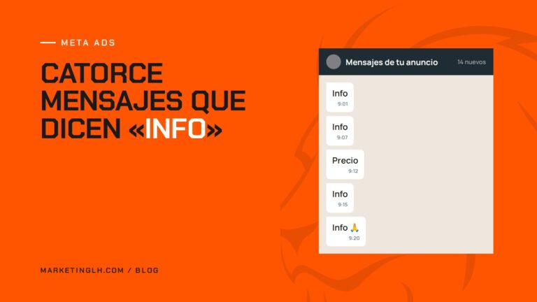 Portada: Catorce mensajes que dicen «info»