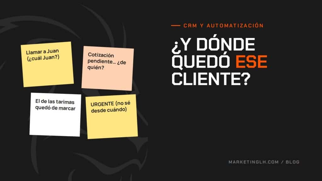 Portada: ¿Y dónde quedó ese cliente?